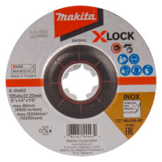 Makita X-lock Inox vágókorong 125x1.2mm