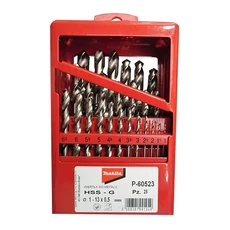 Makita P-60523 HSS-G fémfúrószár készlet, 1-13mm, 25db
