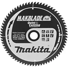 Makita Makblade plus körfűrészlap 255x30mm Z72