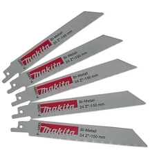 Makita BIM orrfűrészlap fém, TPI:24, L:150mm 5db Makita BIM orrfűrészlap fém, TPI:24, L:150mm 5db