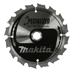 Makita Specialized Körfűrésztárcsa 165x20mm, Z16