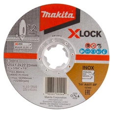 Makita A60T vágókorong Inox, 125x1.2mm  Makita A60T vágókorong Inox, 125x1.2mm