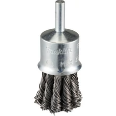 Makita drótkefe, fonott, 1/4&quot;, 25mm