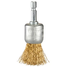 Makita drótkefe sárgaréz bevonattal, 28mm, 1/4&quot;