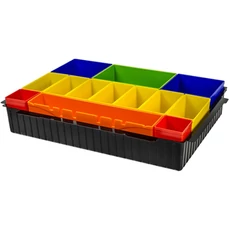 Makita Makpac színes többrészes tartozék tároló betét Makita Makpac színes többrészes tartozék tároló betét