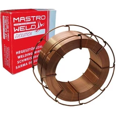 Hegesztő huzal rezezett vas (SG2) 0,8mm 5kg