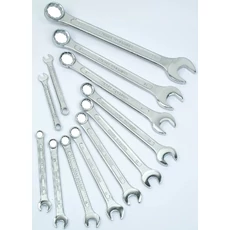 Mannesmann 130-12DIN csillag-villáskulcs készlet, 6-22mm, 12db