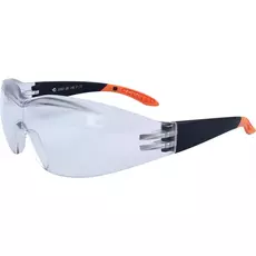 Védőszemüveg perifériás védelemmel, páramentes, UV elleni lencsével