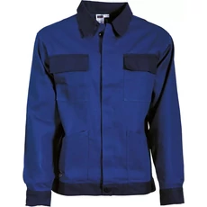 Classic kopásálló munkavédelmi kabát, pamut, királykék, 54