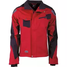 Keep Working munkavédelmi kabát, piros, 50