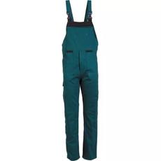 Classic munkavédelmi kantáros nadrág, pamut, zöld, 38