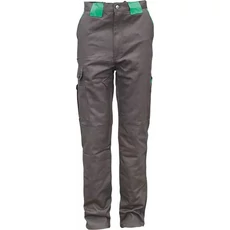 Declan Optima munkavédelmi derekas nadrág, 260 g-os 100% pamut, szürke, 50