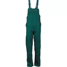 Declan Optima munkavédelmi kantáros nadrág, 260 g-os, kevertszálas, zöld, 54