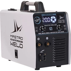 Mastroweld MASTRO MIG-200 multifunkciós hegesztő inverter, 10.5kVA, 16-32A, 1.6-5.0mm