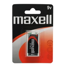 Maxell cink 9V-os elem, E, 1db/bliszter