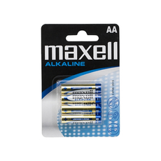 Maxell alkáli ceruza elem, AA, 1.5V, 4db/bliszter