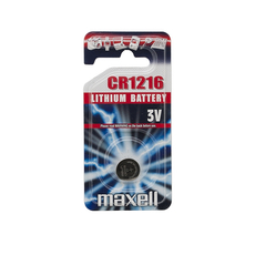Maxell lítium gombelem, CR1216, 3V