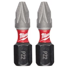 Milwaukee Shockwave bithegy PZ2x25mm, 2db