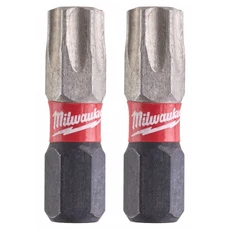 Milwaukee Shockwave bithegy, TX40x25mm, 2db