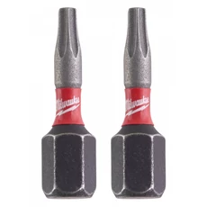 Milwaukee Shockwave bithegy, furatos, TX BO10x25mm, 2db