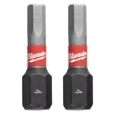 Milwaukee Shockwave bithegy, Hex, 5x25mm, 2db