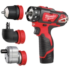 Milwaukee M12 BDDX SET-202C akkus fúró-csavarozó 2x2.0Ah akkuval és töltővel