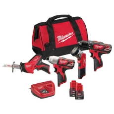 Milwaukee M12BPP4A-202B M12 akkus gépszett 2x2.0Ah akkuval és töltővel