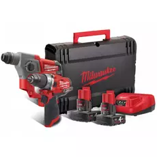 Milwaukee M12 FPP2B-402X akkus gépszett 2x4.0Ah akkuval és töltővel