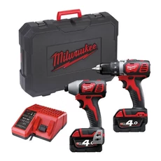 Milwaukee M18 BPP2D-402C akkus gépszett 2x4.0Ah akkuval és töltővel