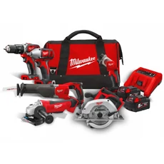 Milwaukee M18 PP6B-502B akkus gépszett 2x5.0Ah akkuval és töltővel