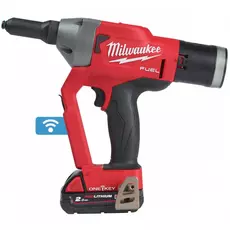 Milwaukee M18 ONEFPRT-202X akkus popszegecshúzó 2x2.0Ah akkuval és töltővel