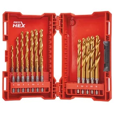 Milwaukee Shockwave HSS-G TiN fémfúrószár, 2-10mm, 19 darabos