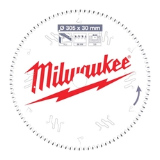 Milwaukee körfűrészlap gérvákókhoz, alu, 305x30mm, 96 fog