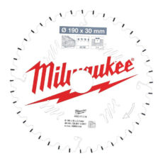Milwaukee körfűrészlap gérvákókhoz, fához, 190x30mm, 40 fog