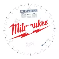 Milwaukee körfűrészlap készlet 2x190mmx24fog, 2 db