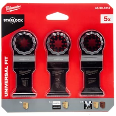Milwaukee Starlock merülő fűrészlap készlet fához, 5 darabos