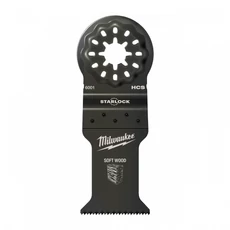 Milwaukee Starlock merülő fűrészlap, puhafa, 35x42mm, 10db