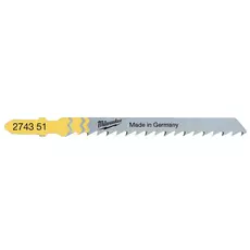 Milwaukee T 244 D ívesen vágó fűrészlap, 75x4mm, 5db