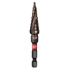 Milwaukee Shockwave Impact  Duty lépcsős fúrószár, 1&quot;, 4-12mm