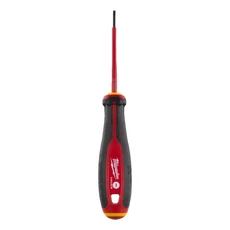 Milwaukee VDE szigetelt csavarhúzó, lapos, SL0.4x2.5x75mm