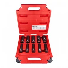 Milwaukee gépi dugókulcs készlet, 1/2&quot;, 10 db-os