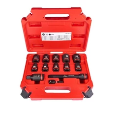 Milwaukee dugókulcs készlet, 1/2&quot;, 10-24mm, 13 részes