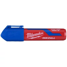 Milwaukee InkZall XL jelölő filc, vágott hegy, kék, 14.5mm