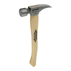 Milwaukee titánium kalapács fa nyéllel, sima fejjel, 457mm