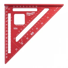 Milwaukee Talpas derékszögű háromszög vonalzó, metrikus, 17cm