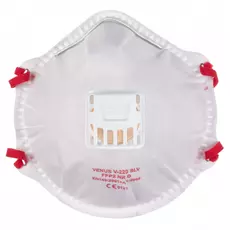 Milwaukee FFP2 csésze formájú légzésvédő maszk szeleppel, fehér, 10db