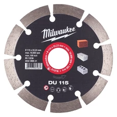 Milwaukee DU gyémánt vágótárcsa 115mm