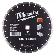 Milwaukee DUH 350 MPP gyémánt vágótárcsa 350mm