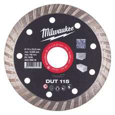 Milwaukee DUT gyémánt vágótárcsa 115mm
