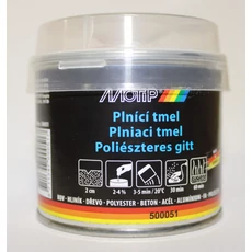 Motip poliészteres gitt, világos szürke, 250gr